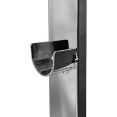 31-1/2”L x 15′”W Chrome Finish 3 Bars Clothing Rack Garment Rack Retail Fixture