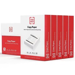 TRU RED 8.5″ x 11″ Copy Paper – 20 lbs, 92 Brightness, 500 Sheets/Ream- 5 Reams
