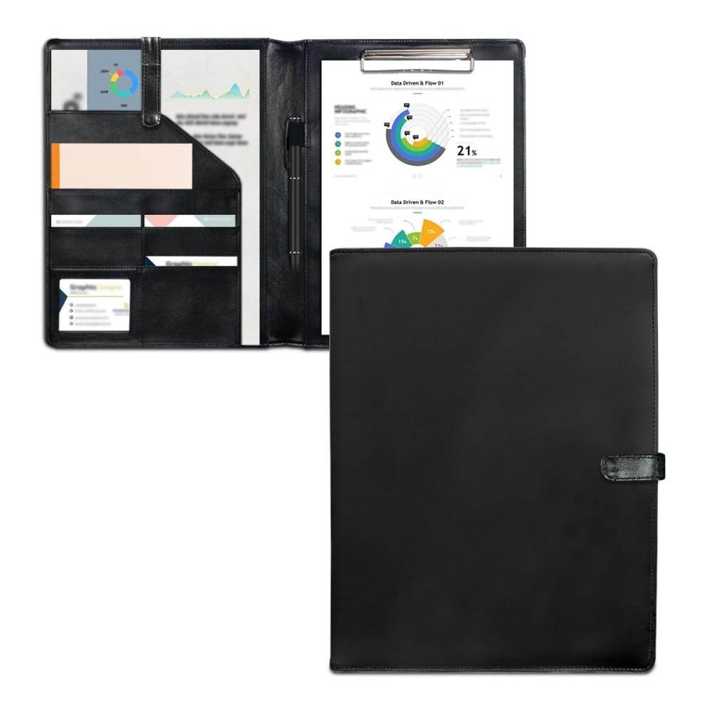 Personalized Padfolio with Logo Photo Name, Custom Business Portfolio Folder …