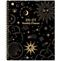 2026-2027 Monthly Planner 2 Years Monthly Calendar, Twin-Wire Spiral Bound