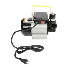 Oil Diesel Fuel Transfer Pump 16GPM 550W Self Priming 110V AC 60L/min Oil Pump