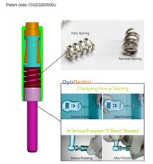 JINME Dental Standard Push Botton High Speed Handpiece Single Water Spray J2-SU