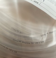 Liveo Pharma-50 Tubing 0.125 inch x 50 feet