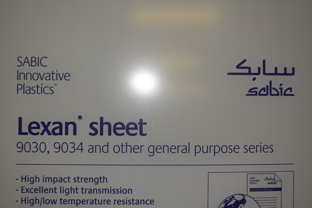 Lexan Sheet Clear Polycarbonate 1/4″ x 48″ x 24″