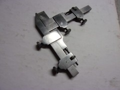 STARRETT #456-A 20-2 Pitch Gear Tooth Vernier Calipers. Carbide Tipped used