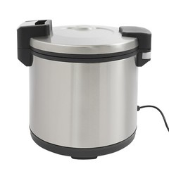 19L/20Qt Electric Commercial Rice Warmer Restaurant Non-stick Rice Warmer 110W