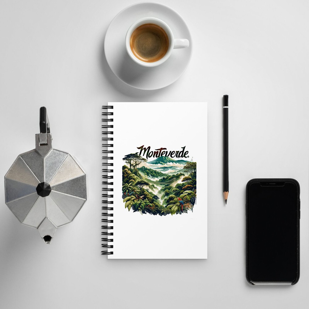 Monteverde Costa Rica Spiral Notebook | Diary | Journal