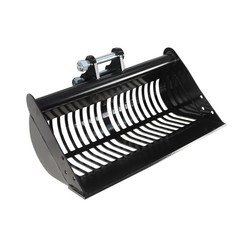 For Mini Excavators 600mm Attachment Screening Skeleton Bucket