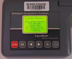 Exxon Mobil AS-K14483EM Scrapedown Analyzer 8271