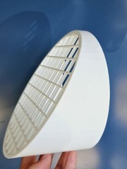 30 Deg Sloped Drain Pipe Mesh Screen to Fit on Outside of Pipe, Various Sizes
