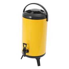 Stainless Steel Insulated Beverage Dispenser,Cold and Hot Drink Dispenser