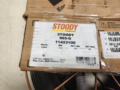 Stoody ESAB 11423100 Hardfacing Metal-Cored Welding Wire,0.045 in dia 965-G 33lb