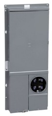 Square D SC816F200PF Meter Main Semi Flush Mount Ringed Socket, 200A No Bypass