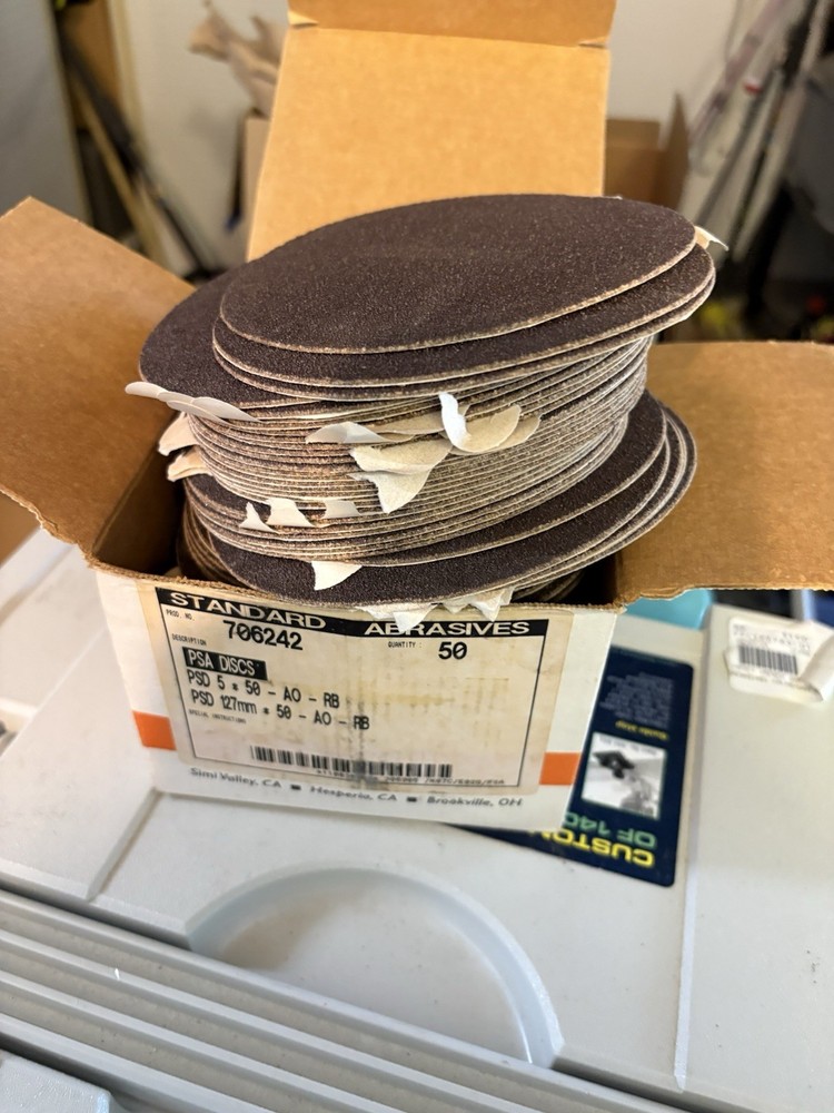 standard abrasives, Round Disks, Size & Grid& Quantity Is Unknown, (14)