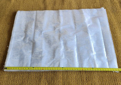 Polypropylene Sand Bags 45″ X 30″ Non Printed Woven Pack of 10 Clear Heavy Duty