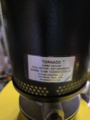 Tornado Jumbo Vacuum Wet/Dry 21-30 Gal HEPA Blower, Storage, Tools 98694