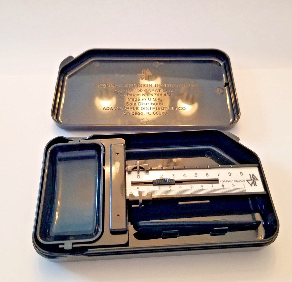 Deering 10 Gram 50 Carat Portable Balance Scale – Vintage Scale