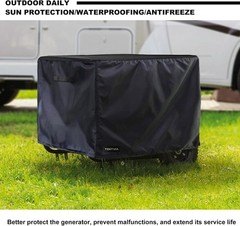 Outdoor Generator Cover 32x24x24 Inches, 600D Heavy-Duty Oxford Fabric, Dustp…
