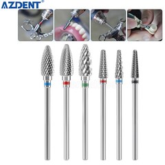 Dental Lab Tungsten Carbide Burs Polishing Bur HP 2.35mm for Low Speed Handpiece