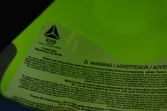ERB Americana Full Brim Vent Hard Hat Hi Vis Lime ANSI Z89.1 Type 1 Class C USA