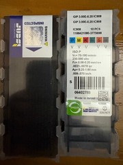 GIP3.00E-0.20 IC908/ISCAR 10 PCS