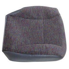 Driver Side Bottom Cloth Seat Cover Mist Gray Dodge Ram 1500 2500 3500 1998-2002