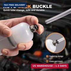 FOUR UNCLES 200cc Fluid Extractor & Fill Pump for Automotive Use – Oil Syringe w