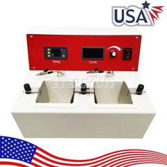 Dental Lab Electrolytic Polishing Machine Unit with Two Electrolytic Cells US