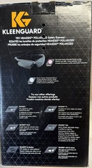 KLEENGUARD NEMESIS POLARIZED SMOKE LENS SAFETY GLASSES SUNGLASSES 28635 1/PAIR