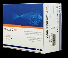 Voco Structur 2 SC A2 Dental Self Cure Temporary Crown & Bridge Material FS
