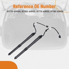 2pcs Rear Trunk Tailgate Lift Supports Struts Shocks For Kia Sedona 3.3L 2015-21