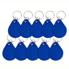 50/100/200x RFID Key Fobs UID 13.56MHz Rewritable Proximity IC Smart Token Tag