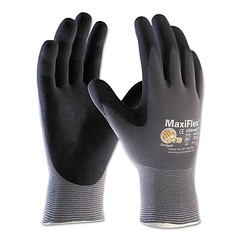 PIP 34-874/M G-Tek Maxiflex Nitrile GlovesMedium,Black Coated