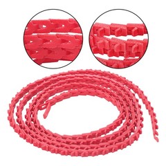10FT Power Twist Red V Belt,1/2-Inch x 10 Feet Type A , Adjustable Link Belt