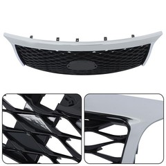 Front Upper Grille Bumper Trim Chrome Camera Hole QX80 2015-2017