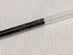 30ct Bulk Lot Misprint Rubber Grip Click Pens MARDI GRAS Hub Pen: PURPLE & WHITE