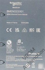 Surplus Schneider Electric BMENOC0301 Modicon Ethernet COMM Module RJ45 10/100 M