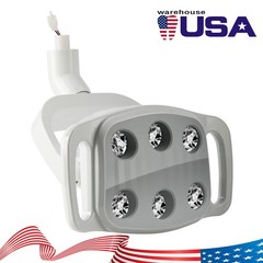 Dental 6 LED Lamp Oral Light Induction Senser Adjustable Lamp for Dental Chair