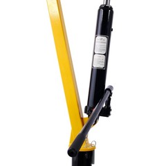 Hydraulic Receiver Hitch Crane 1000lb Cap Swivel 24-78in Lift Range