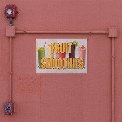 Decal Stickers Fruit Smoothies Advertising Printing B Vinyl Store Sign Label