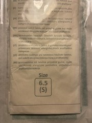 DermAssist Elbow Length Latex Surgical Gloves, 5 Pairs, Size 6.5