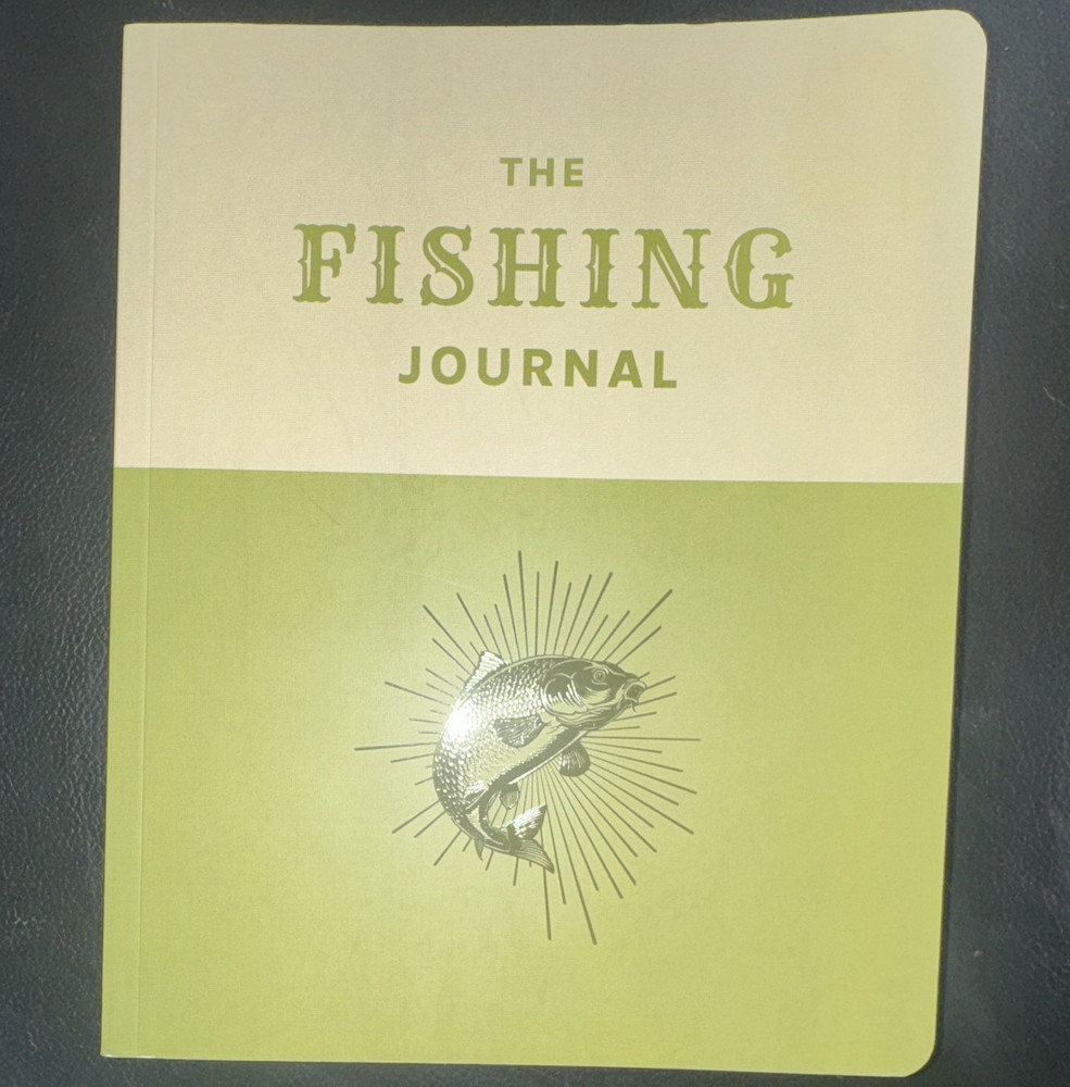 Arcturus Fishing Journal Guided Diary with Prompts ISBN 978-1-3988-5000-2