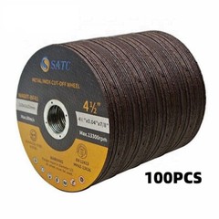 200 PCS 4-1/2″ x .040″ x 7/8″ Cutting Discs Metal Stainless Steel Cut-Off Wheels
