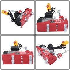 PA400 880lbs Mini Electric Hoist 328ft/100m Wireless Remote Control 110V 980W