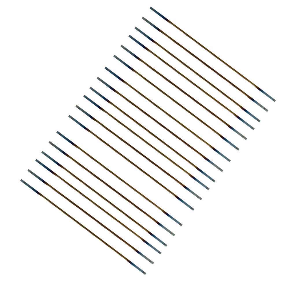 BILT HARD 16-inch Scroll Saw Blades Pinned End 10, 18, 21 TPI Blades 18 pcs