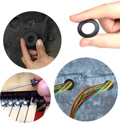 200 PCS Rubber Grommet Kit for Firewall Hole Plugging – Assorted Sizes!
