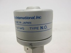 Fujikin O.P. 3.5-7kgf/cm2G Pneumatic Valve, N.O, Used
