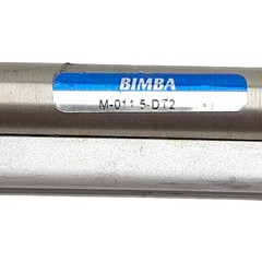 Bimba M-011.5-DT2 Pneumatic Cylinder, ø7/16in Bore, 1-1/2in Stroke, UNF0.190
