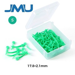 Dental Plastic Wedges Concave Design Arc Diastema Wedge w End Circular Hole