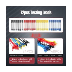 104PCS Automotive Circuit Test Leads Kit Electrical Breakout Leads Automotive…